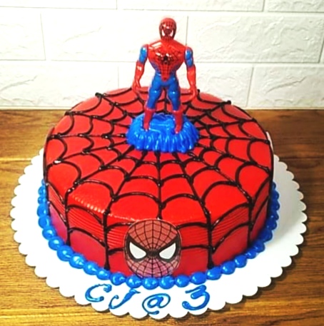 Spiderman Cake 1 layer